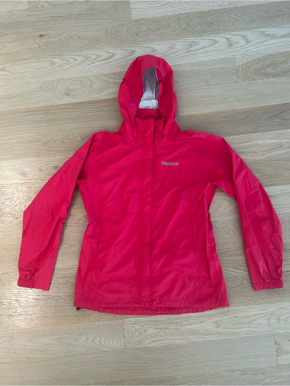 Marmot Women's Bright Pink Hooded Ski Jacket